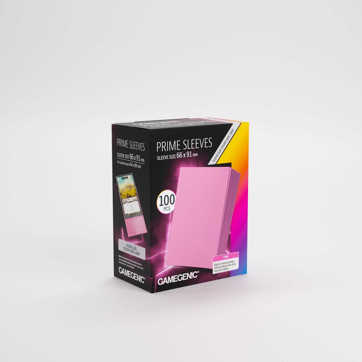 Gamegenic Prime Sleeves Pink 66 x 91 mm (100 ct.)