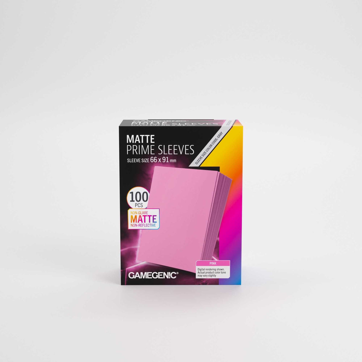 Gamegenic Matte Prime Sleeves Pink 66 x 91 mm (100 Count)