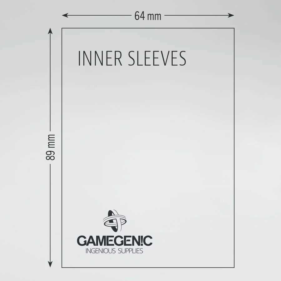Gamegenic Matte Double Sleeving Pack 66 x 91 mm (100 ct.)