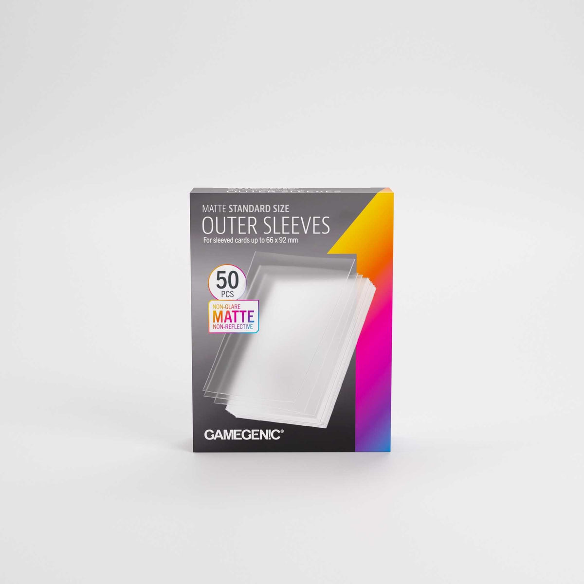 Gamegenic Matte Outer Sleeves Standard Size 69 x 94 mm (50)