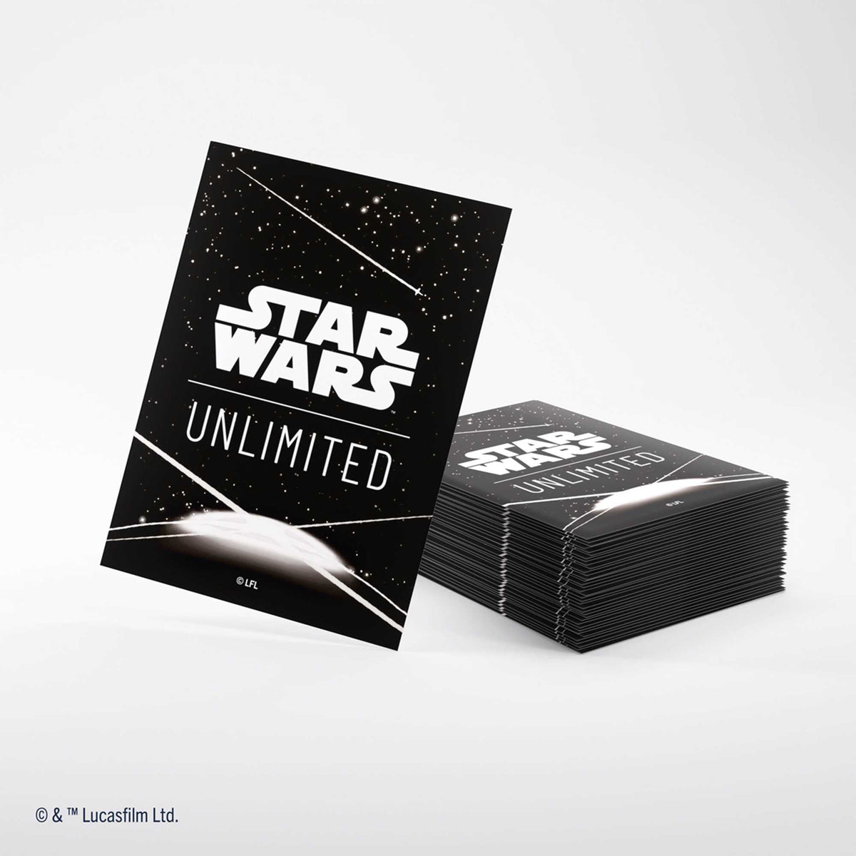 Gamegenic Star Wars: Unlimited Premium Art Sleeves – Card Back White