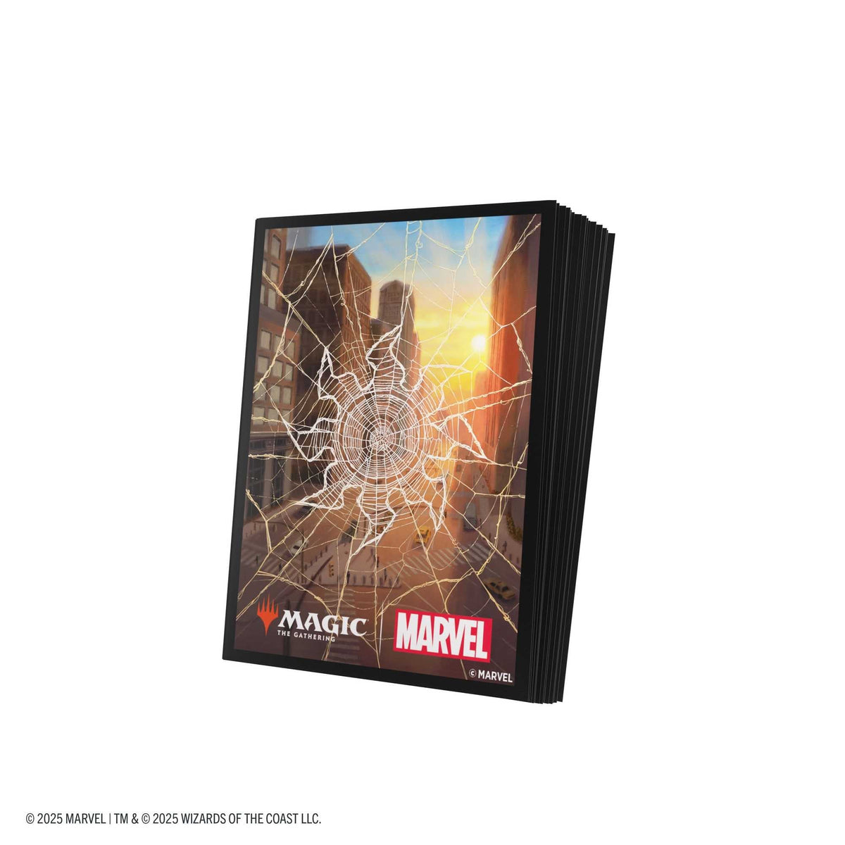 Gamegenic Magic: The Gathering Marvel's Spider-Man Premium Art Sleeves – Spider-Man Plains
