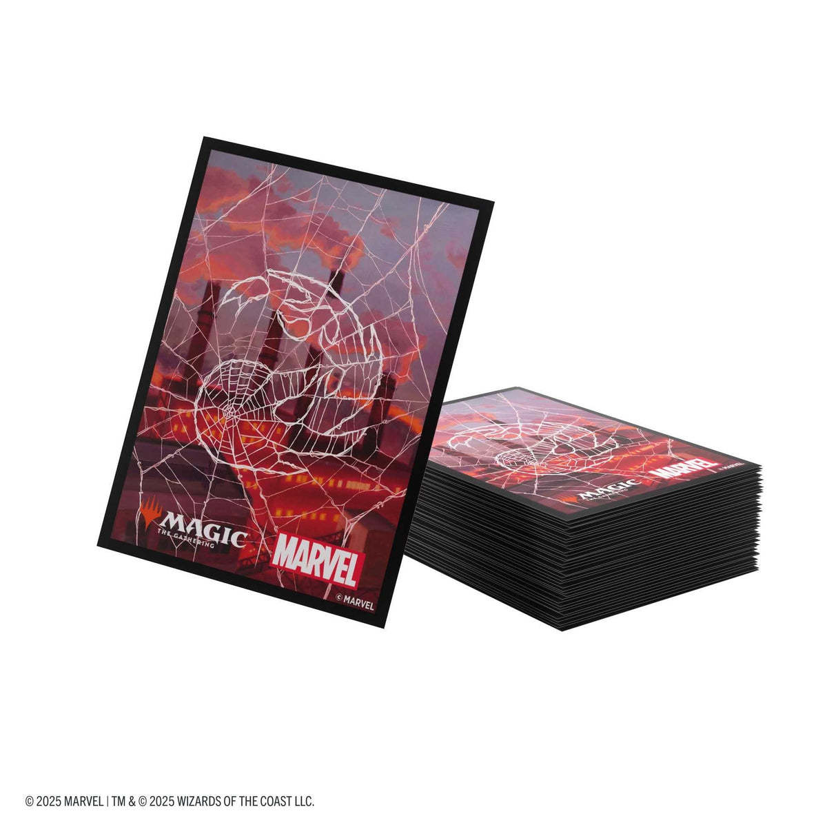 Gamegenic Magic: The Gathering Marvel's Spider-Man Premium Art Sleeves – Spider-Man Mountain