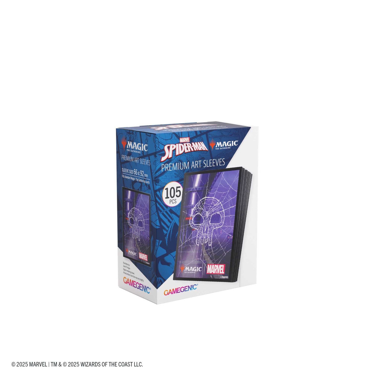 Gamegenic Magic: The Gathering Marvel's Spider-Man Premium Art Sleeves – Spider-Man Swamp