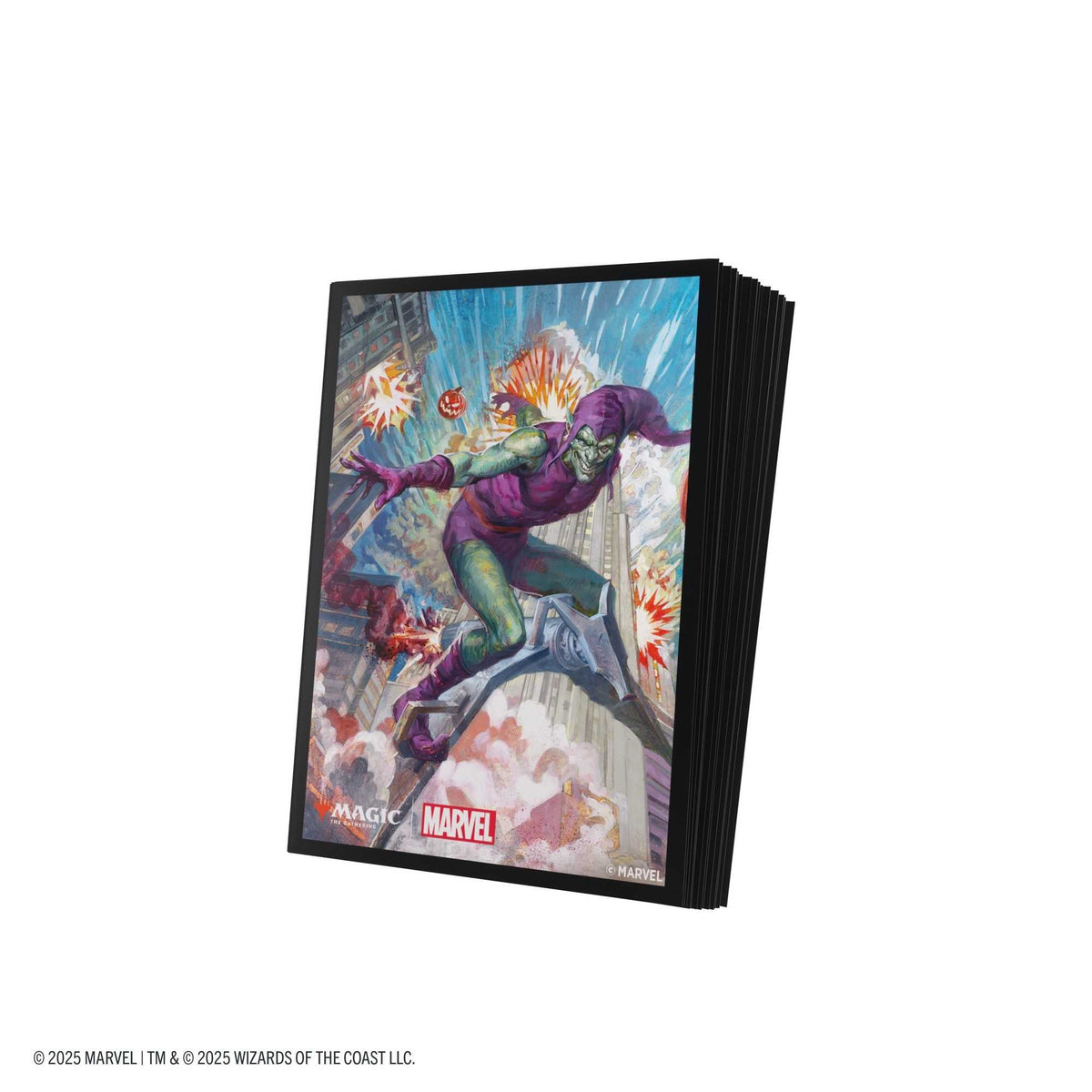 Gamegenic Magic: The Gathering Marvel's Spider-Man Premium Art Sleeves – Green Goblin