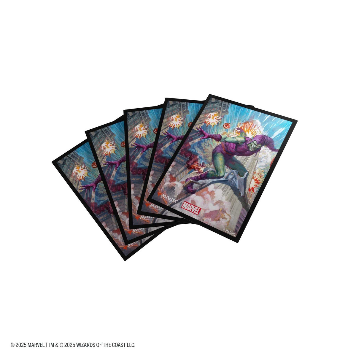 Gamegenic Magic: The Gathering Marvel's Spider-Man Premium Art Sleeves – Green Goblin
