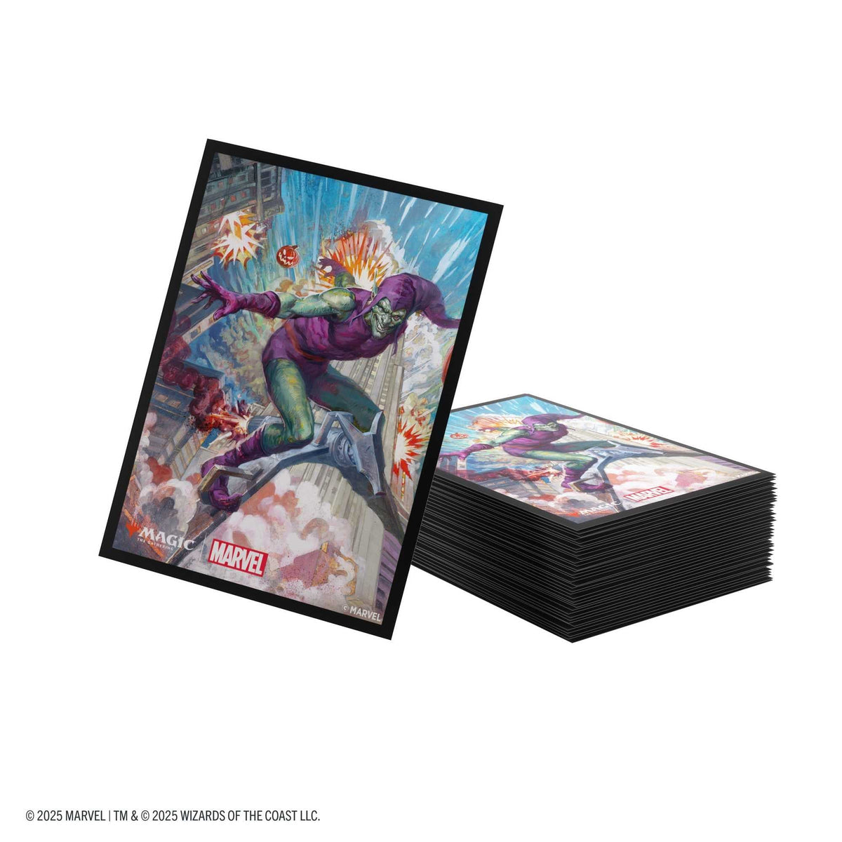 Gamegenic Magic: The Gathering Marvel's Spider-Man Premium Art Sleeves – Green Goblin