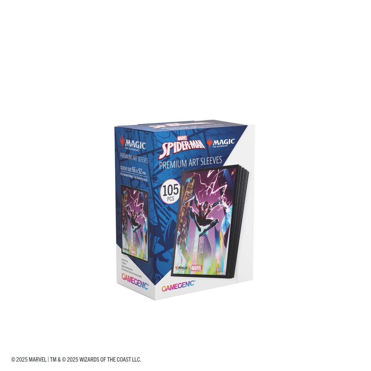 Gamegenic Magic: The Gathering Marvel's Spider-Man Premium Art Sleeves – Spider-Man Miles Morales