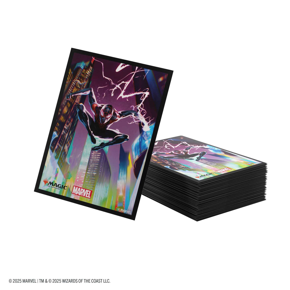 Gamegenic Magic: The Gathering Marvel's Spider-Man Premium Art Sleeves – Spider-Man Miles Morales