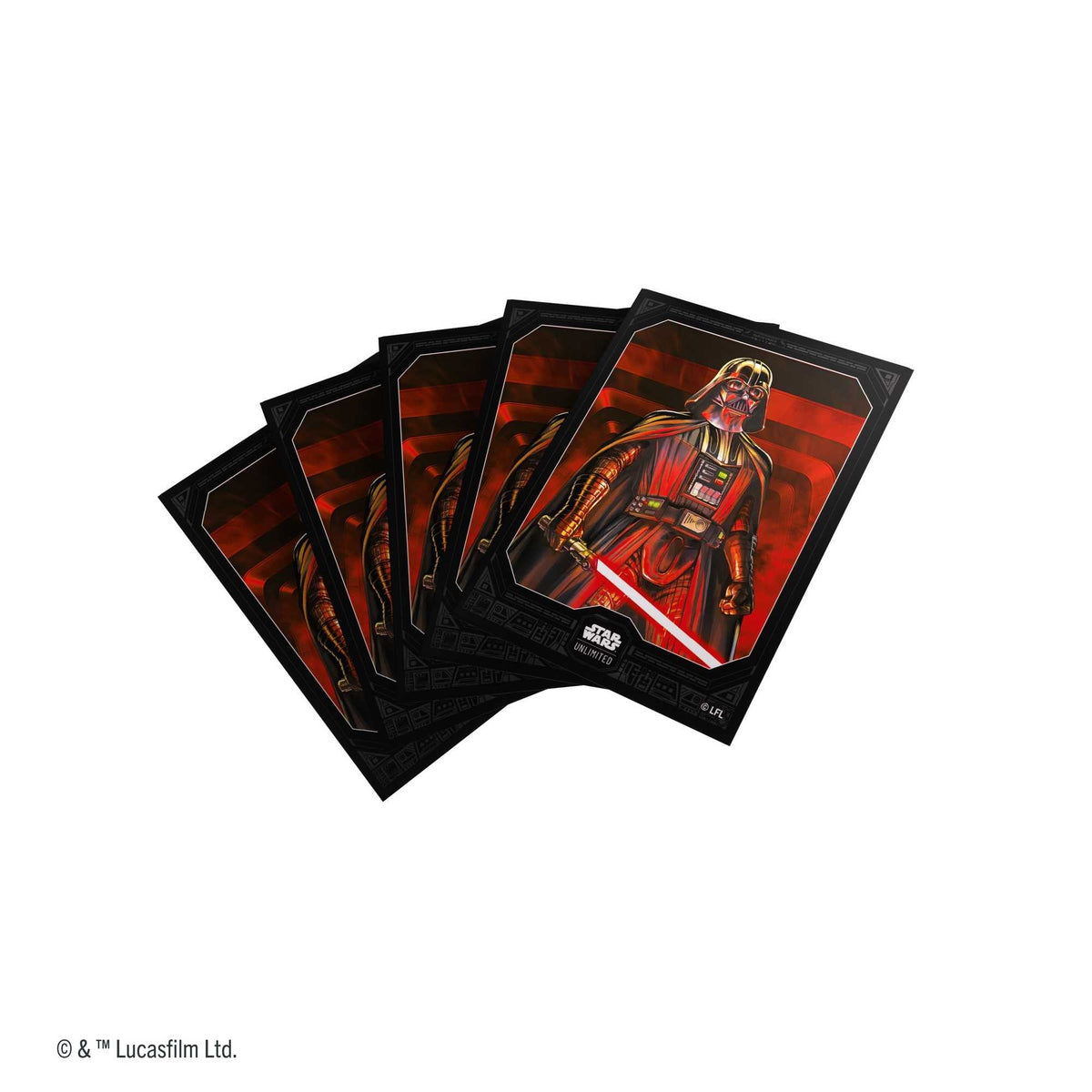Gamegenic Star Wars: Unlimited Premium Art Sleeves – Darth Vader Unstoppable