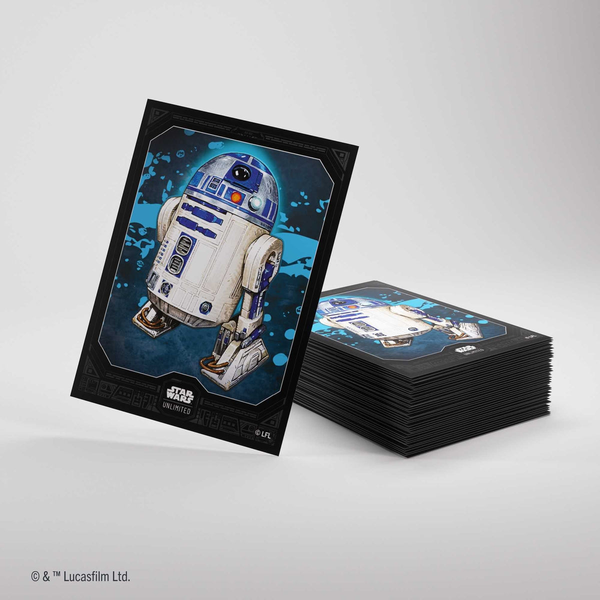 Gamegenic Star Wars: Unlimited Premium Art Sleeves – R2-D2