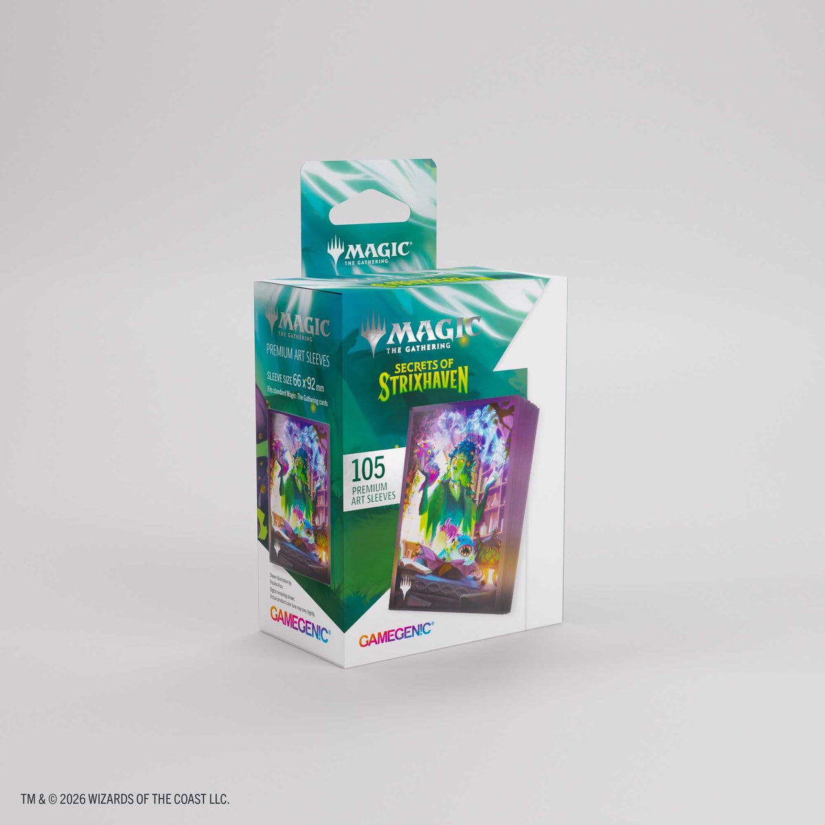 Gamegenic Magic: The Gathering Secrets of Strixhaven Premium Art Sleeves – Commander 5