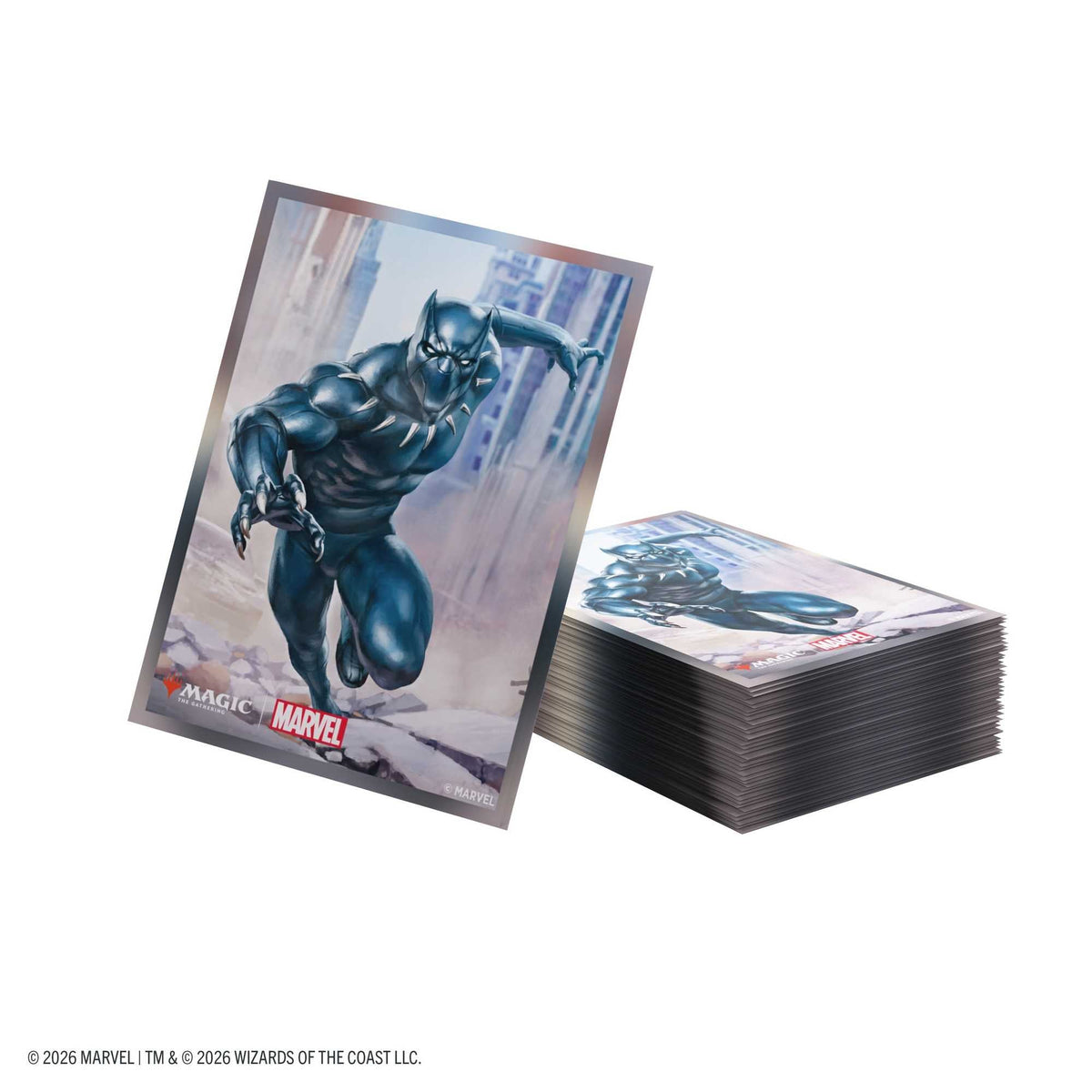 Gamegenic Magic: The Gathering Marvel Super Heroes Premium Art Sleeves – Black Panther