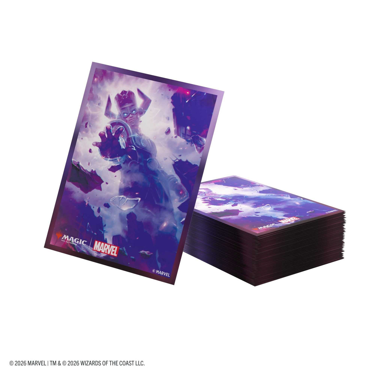 Gamegenic Magic: The Gathering Marvel Super Heroes Premium Art Sleeves – Galactus Token