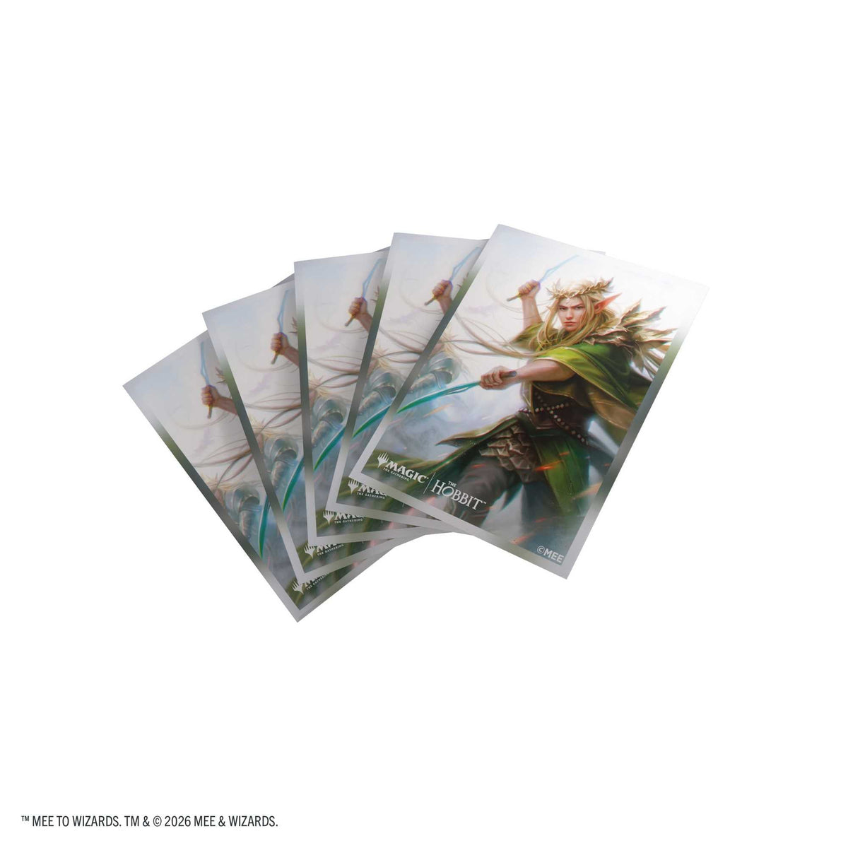 Gamegenic Magic: The Gathering The Hobbit Premium Art Sleeves – Thranduil, Sindarin Liege