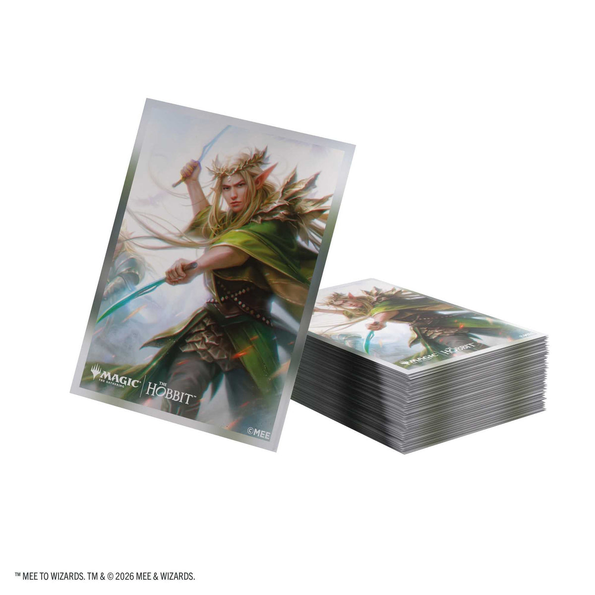 Gamegenic Magic: The Gathering The Hobbit Premium Art Sleeves – Thranduil, Sindarin Liege