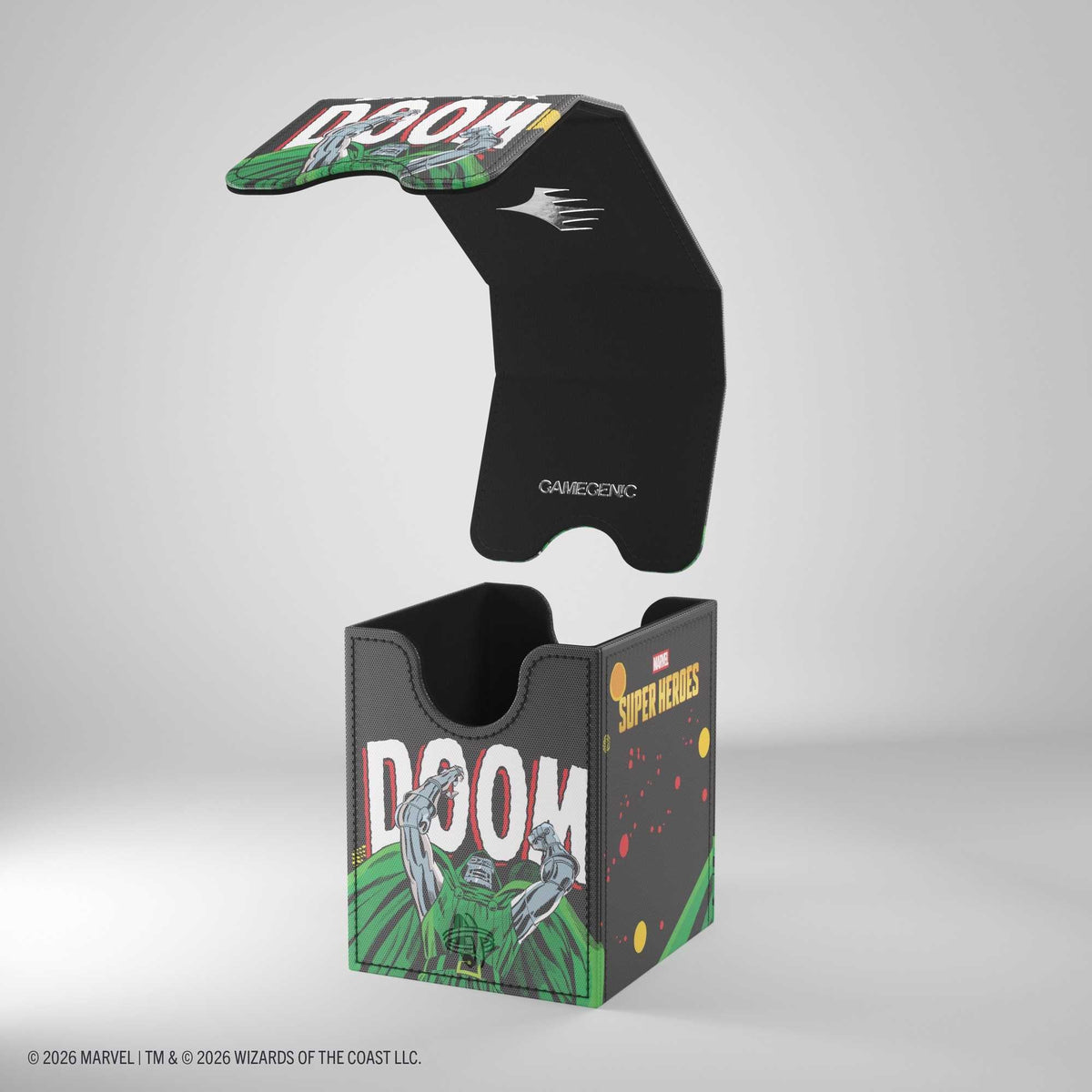 Gamegenic Magic: The Gathering Marvel Super Heroes Squire 100+ XL – Doctor Doom/Spider-Man