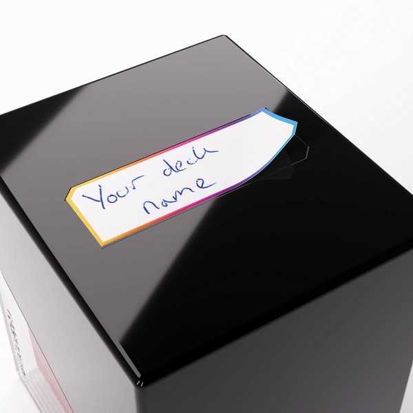 Gamegenic Bastion 100+ XL Deck Box Black/Clear