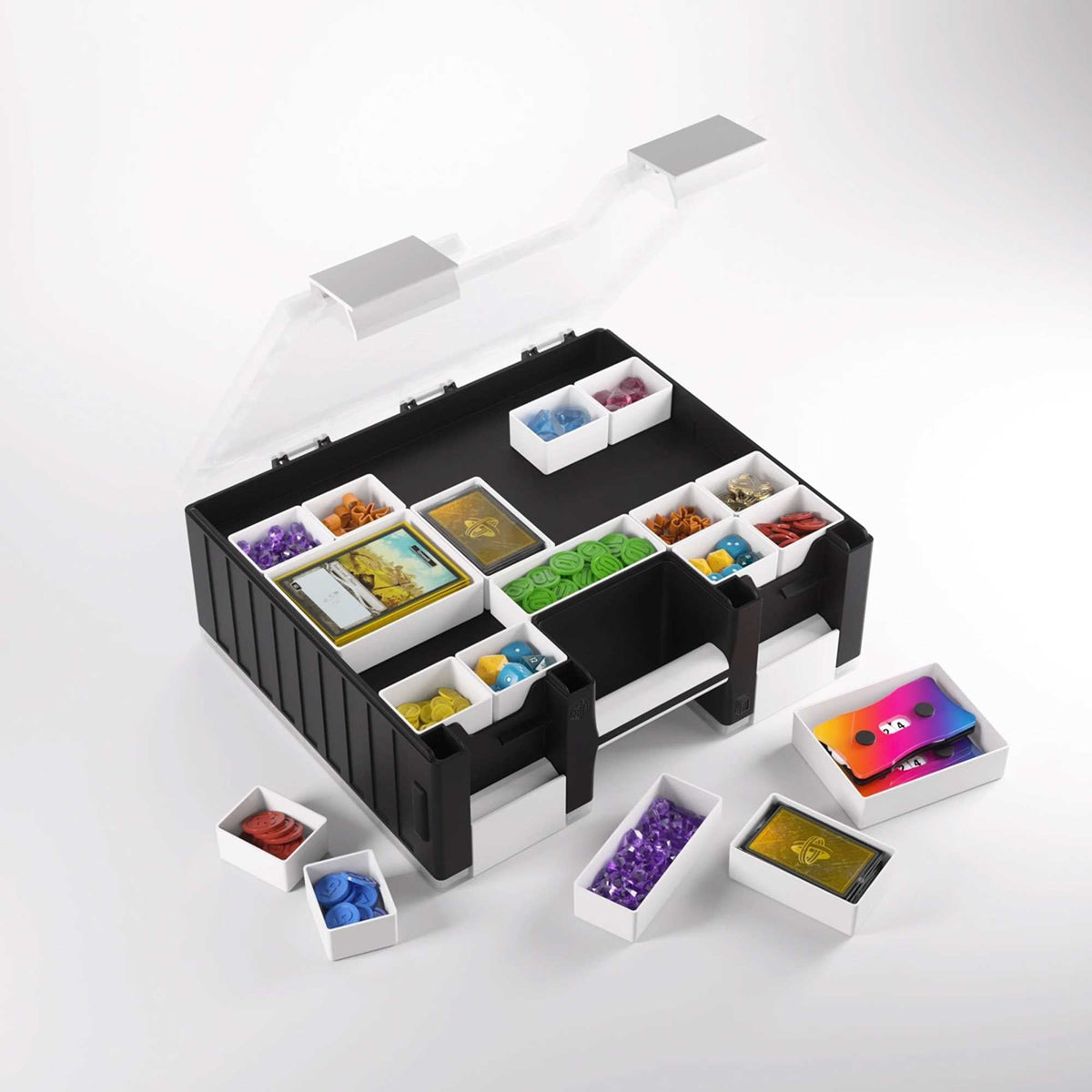 Gamegenic Game Castle Black/White/Clear