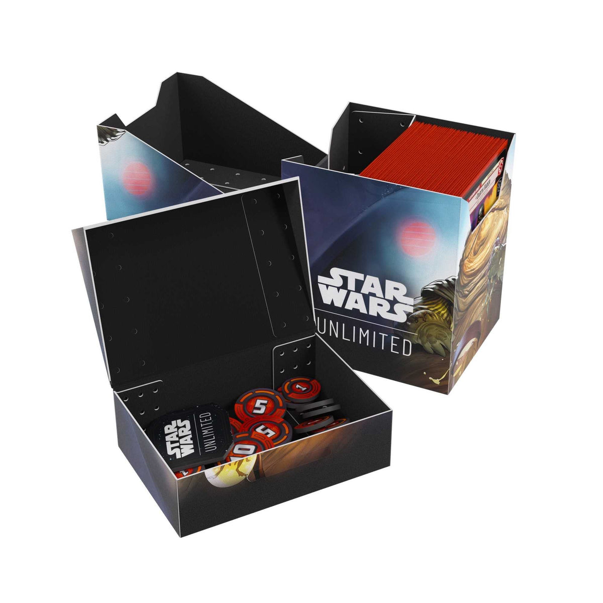Gamegenic Star Wars: Unlimited Soft Crate – Leia Organa & Jabba the Hutt