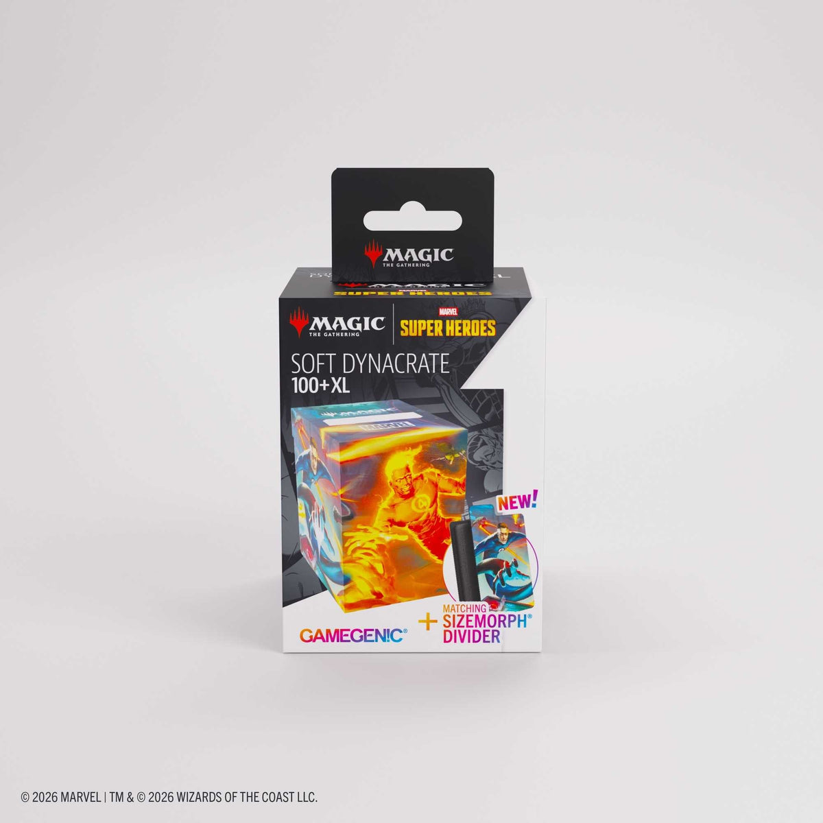 Gamegenic Magic: The Gathering Marvel Super Heroes Soft Dynacrate 100+ XL – Fantastic Four Unleashed