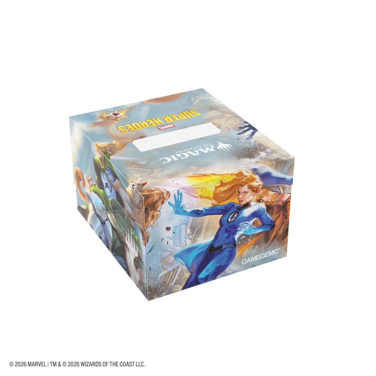 Gamegenic Magic: The Gathering Marvel Super Heroes Soft Crate 100+ XL Sideloading – The Fantastic Four/Go Nuts!