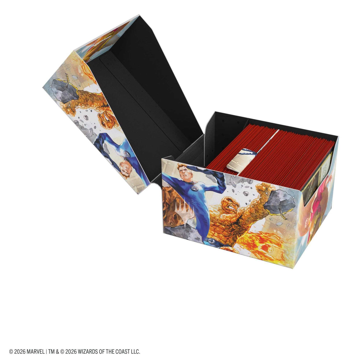Gamegenic Magic: The Gathering Marvel Super Heroes Soft Crate 100+ XL Sideloading – The Fantastic Four/Go Nuts!