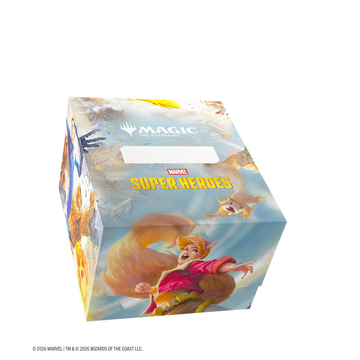 Gamegenic Magic: The Gathering Marvel Super Heroes Soft Crate 100+ XL Sideloading – The Fantastic Four/Go Nuts!