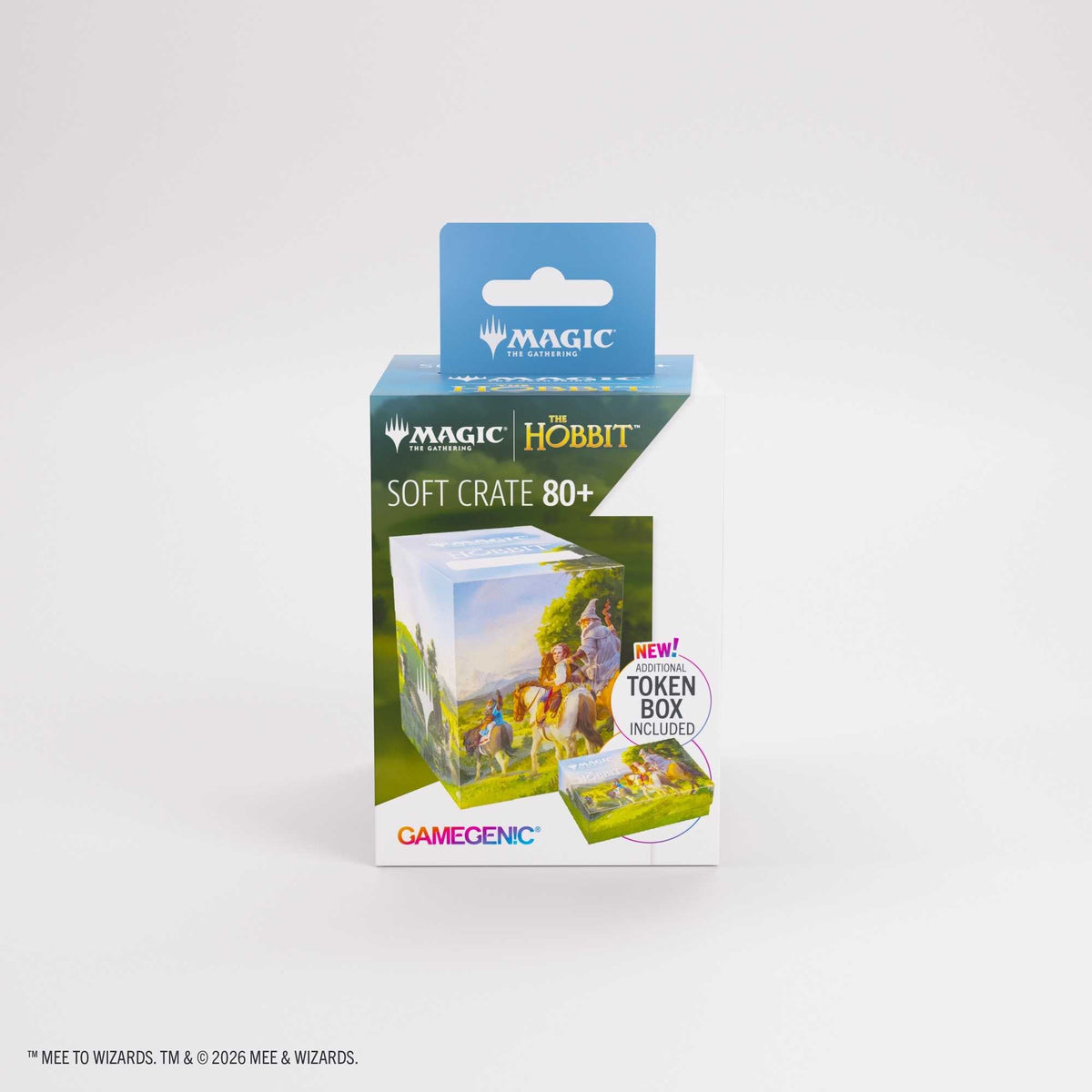 Gamegenic Magic: The Gathering The Hobbit Soft Crate 80+ - Leaving Hobbiton/Troop of Ponies