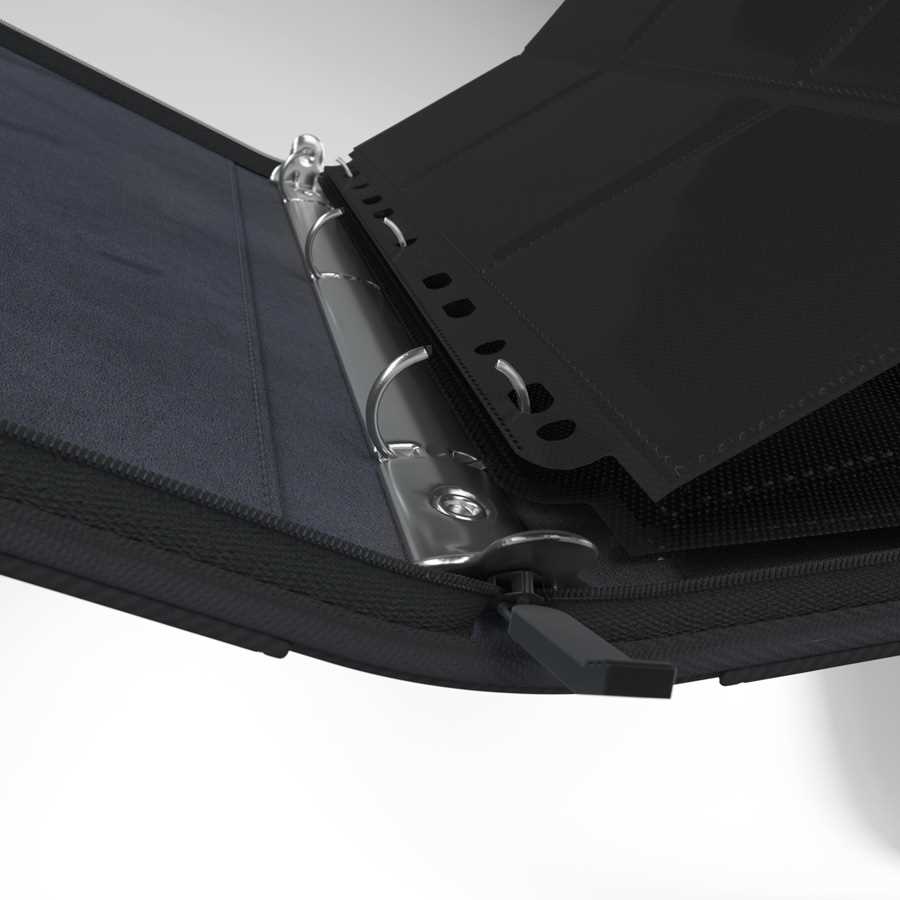 Gamegenic 24-Pocket Sideloading Pages, Black, 10 Pack