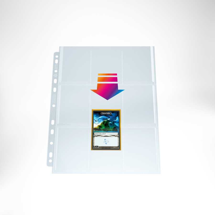 Gamegenic Ultrasonic 9-Pocket Pages Toploading – Pack of 10