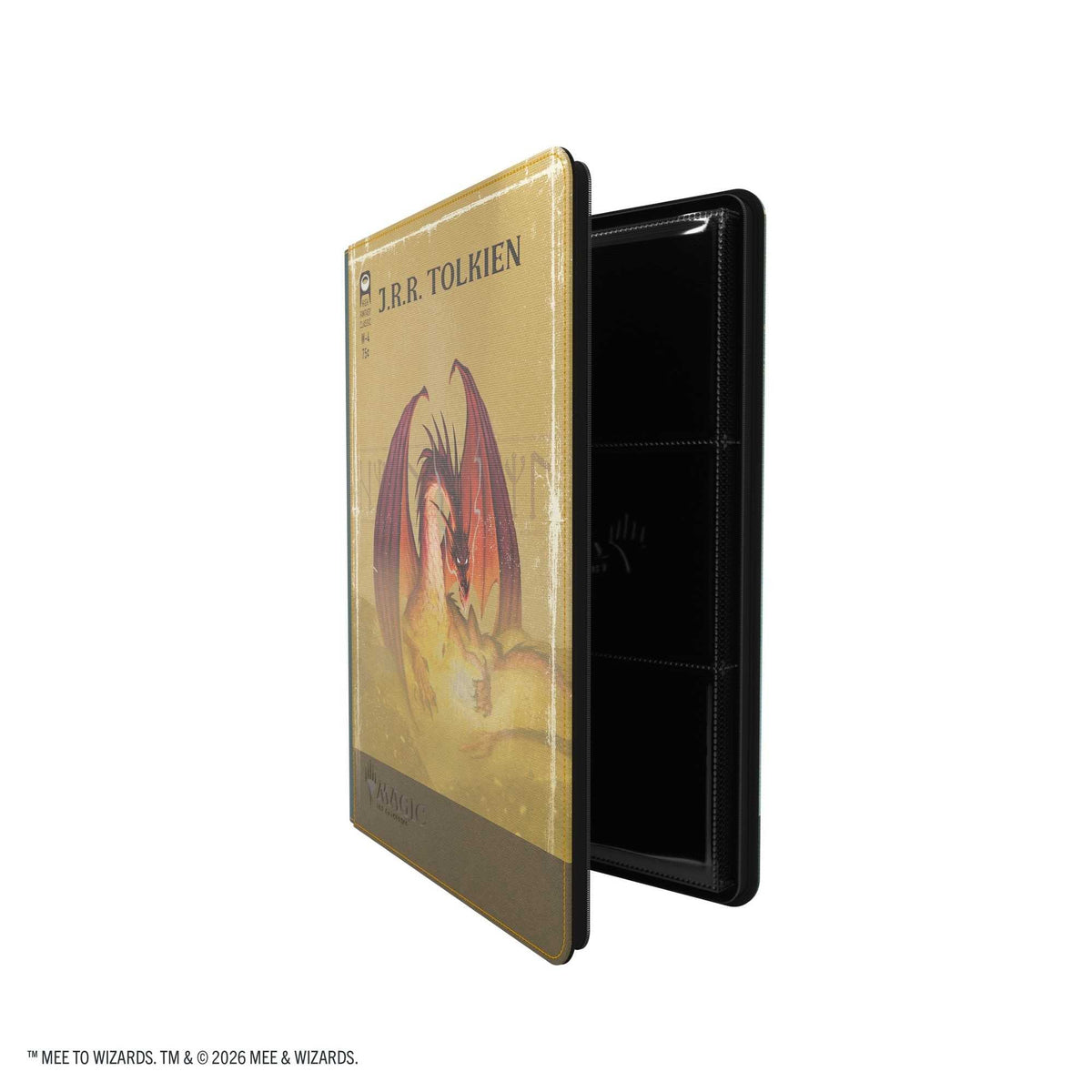 Gamegenic Magic: The Gathering The Hobbit Zip-Up Album 18-Pocket – Gleaming Splendor/The King of Dale