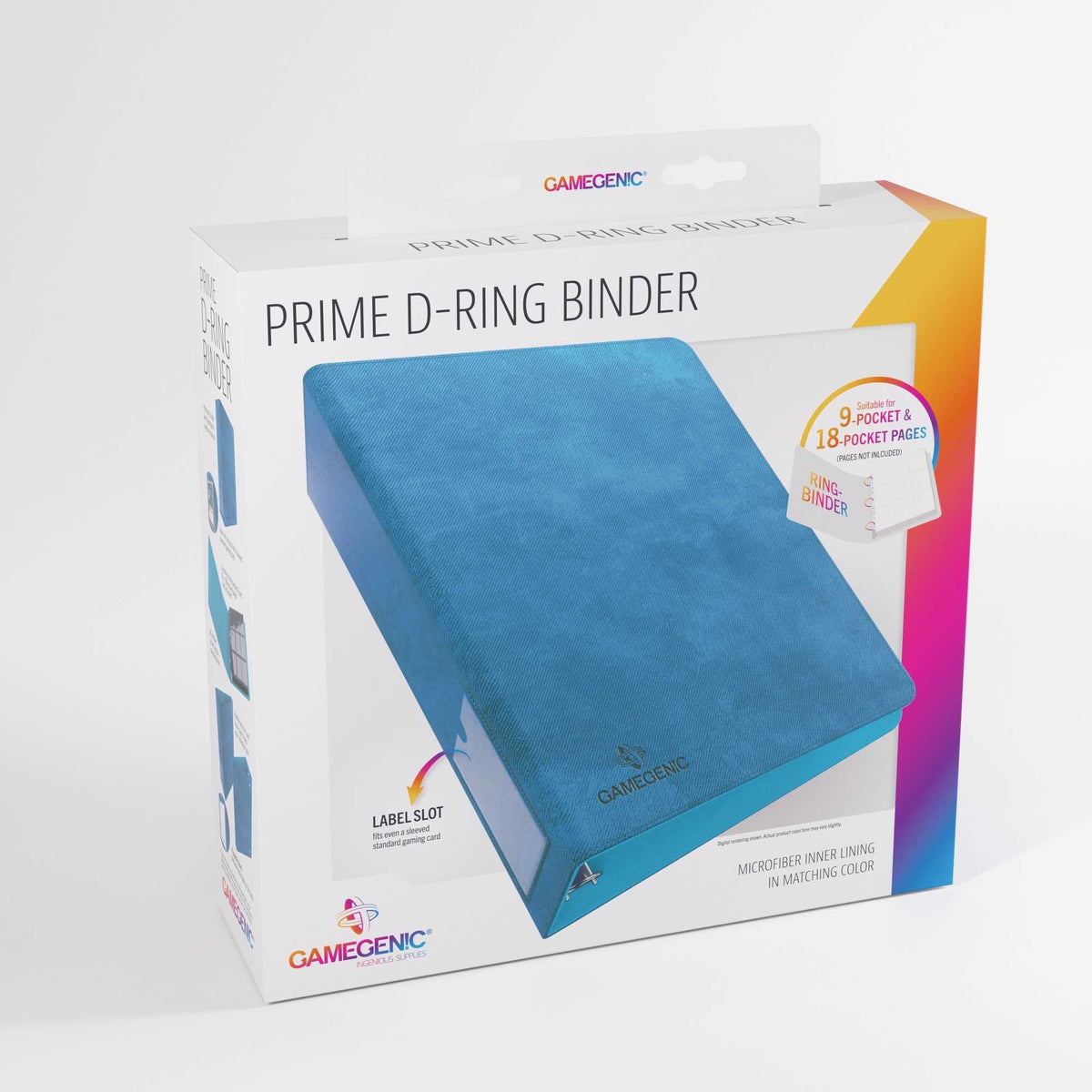 Gamegenic Prime D-Ring Binder - Blue