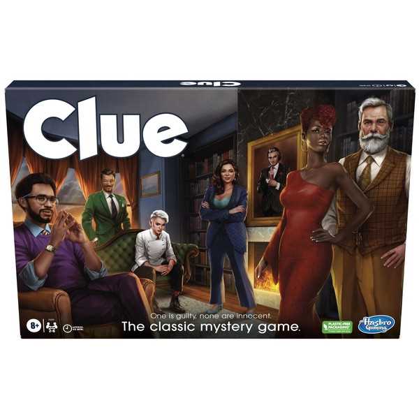 Hasbro Cluedo Classic Refresh Mystery Board Game