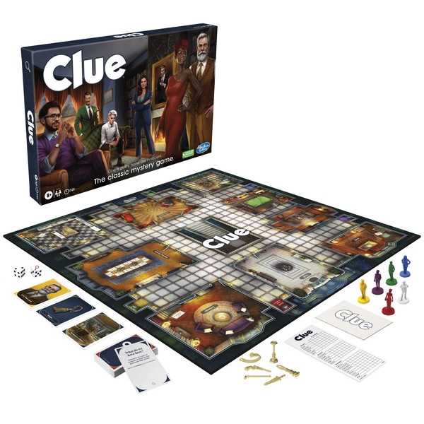 Hasbro Cluedo Classic Refresh Mystery Board Game