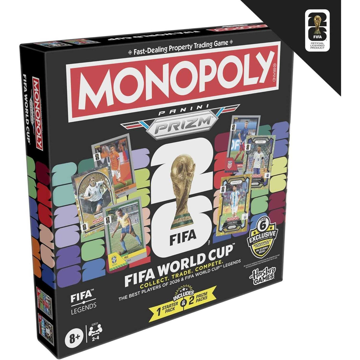 Monopoly FIFA Core – Panini Prizm FIFA World Cup 2026