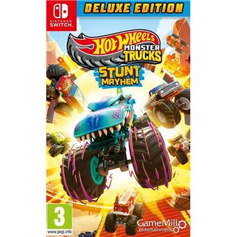 Hot Wheels Monster Trucks: Stunt Mayhem Deluxe Edition for Nintendo Switch (Disc)