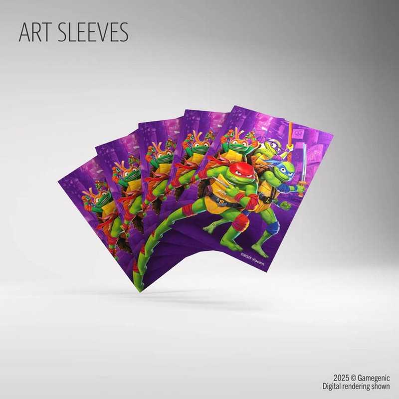 UniVersus Teenage Mutant Ninja Turtles Gamegenic Premium Art Sleeves