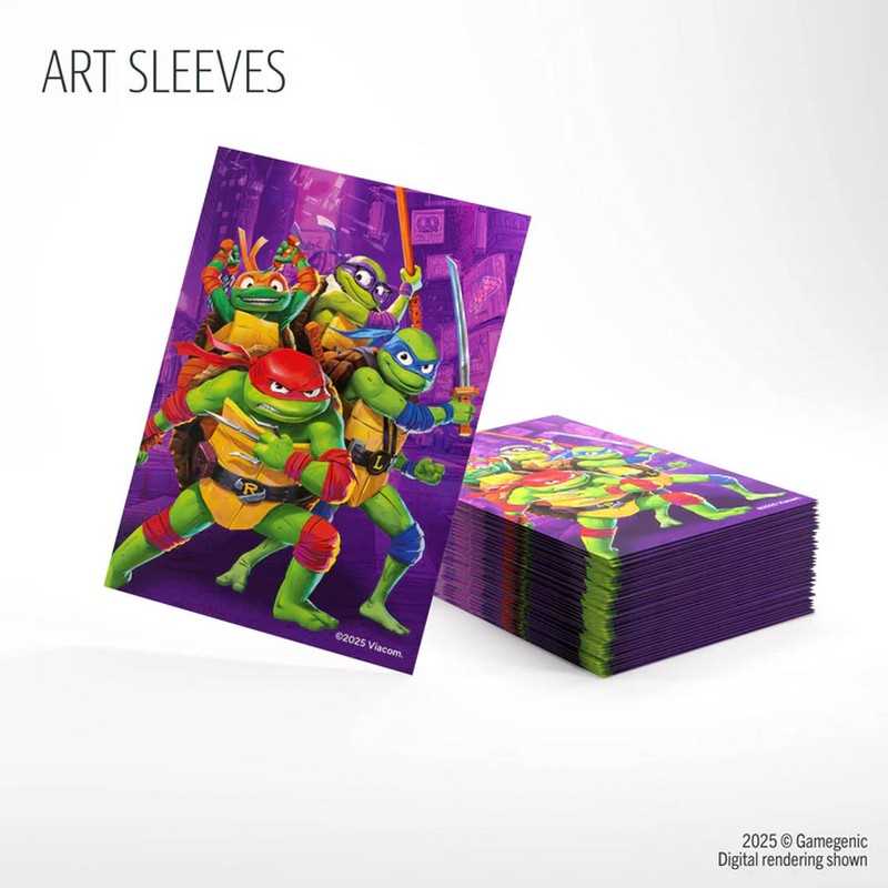 UniVersus Teenage Mutant Ninja Turtles Gamegenic Premium Art Sleeves
