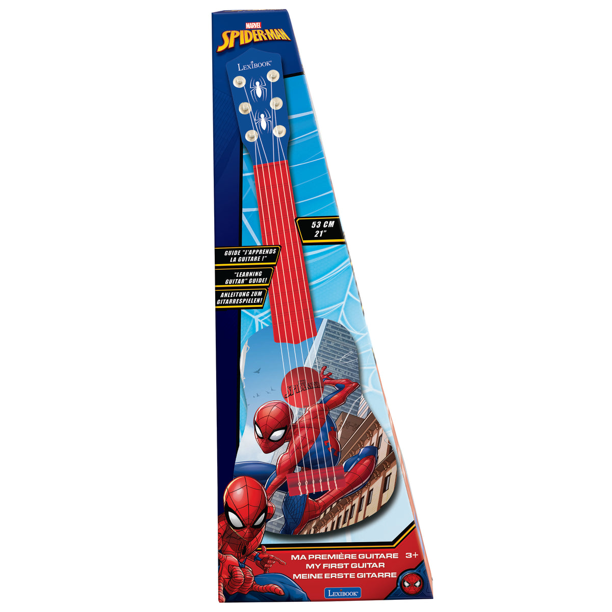 Lexibook Marvel Spider-Man My First Guitar 21-Inch