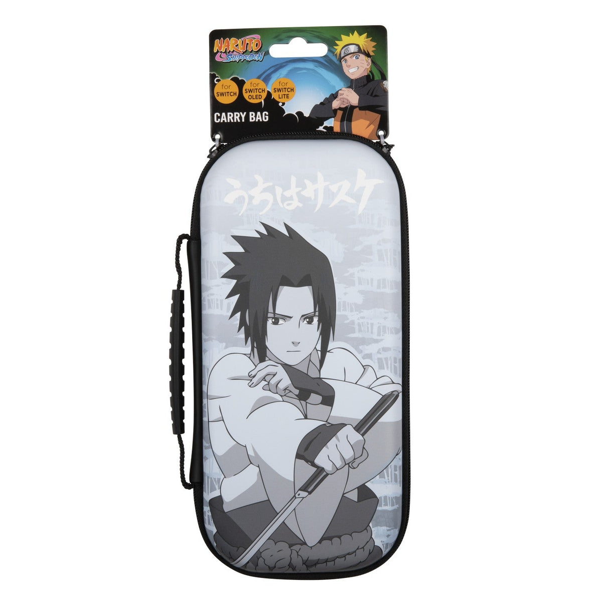 Konix Naruto Shippuden Sasuke Nintendo Switch Carry Case