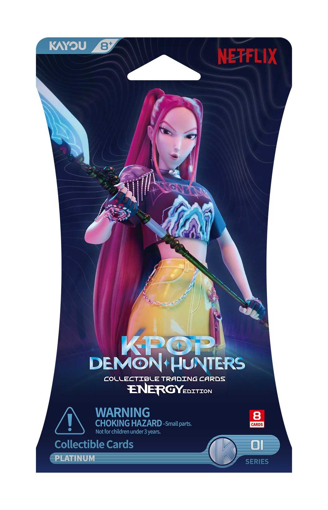 KPop Demon Hunters Series 1 Energy Edition Sleeved Collectible Trading Cards
