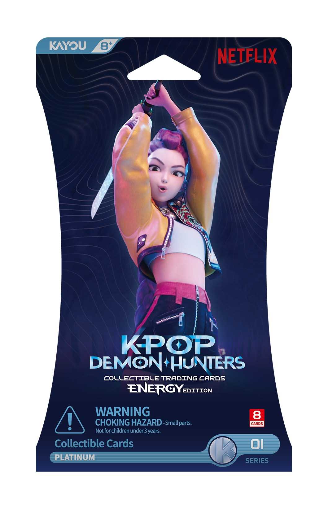 KPop Demon Hunters Series 1 Energy Edition Sleeved Collectible Trading Cards