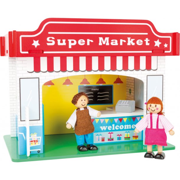 Small Foot Wooden Supermarket Playhouse with Accessories