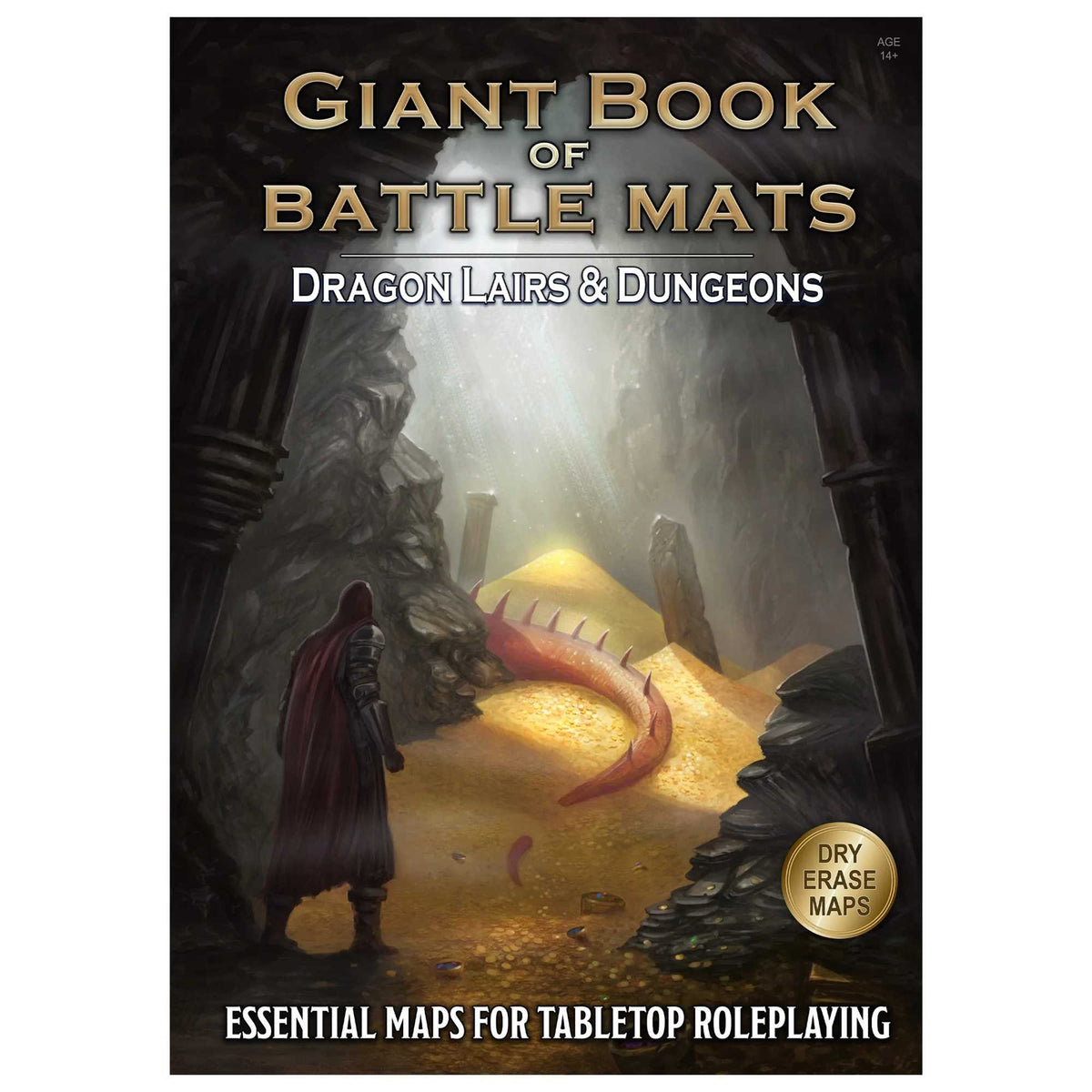 Giant Book of Battle Mats: Dragon Lairs and Dungeons