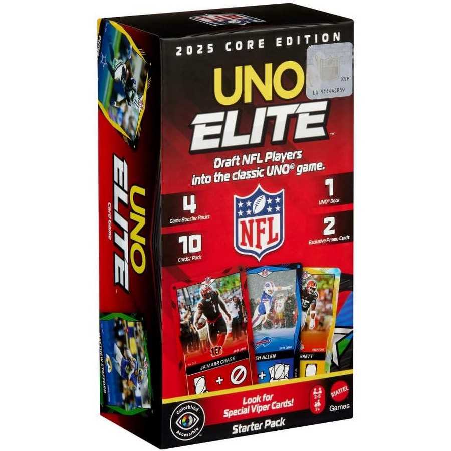 UNO Elite NFL '25 Starter Pack