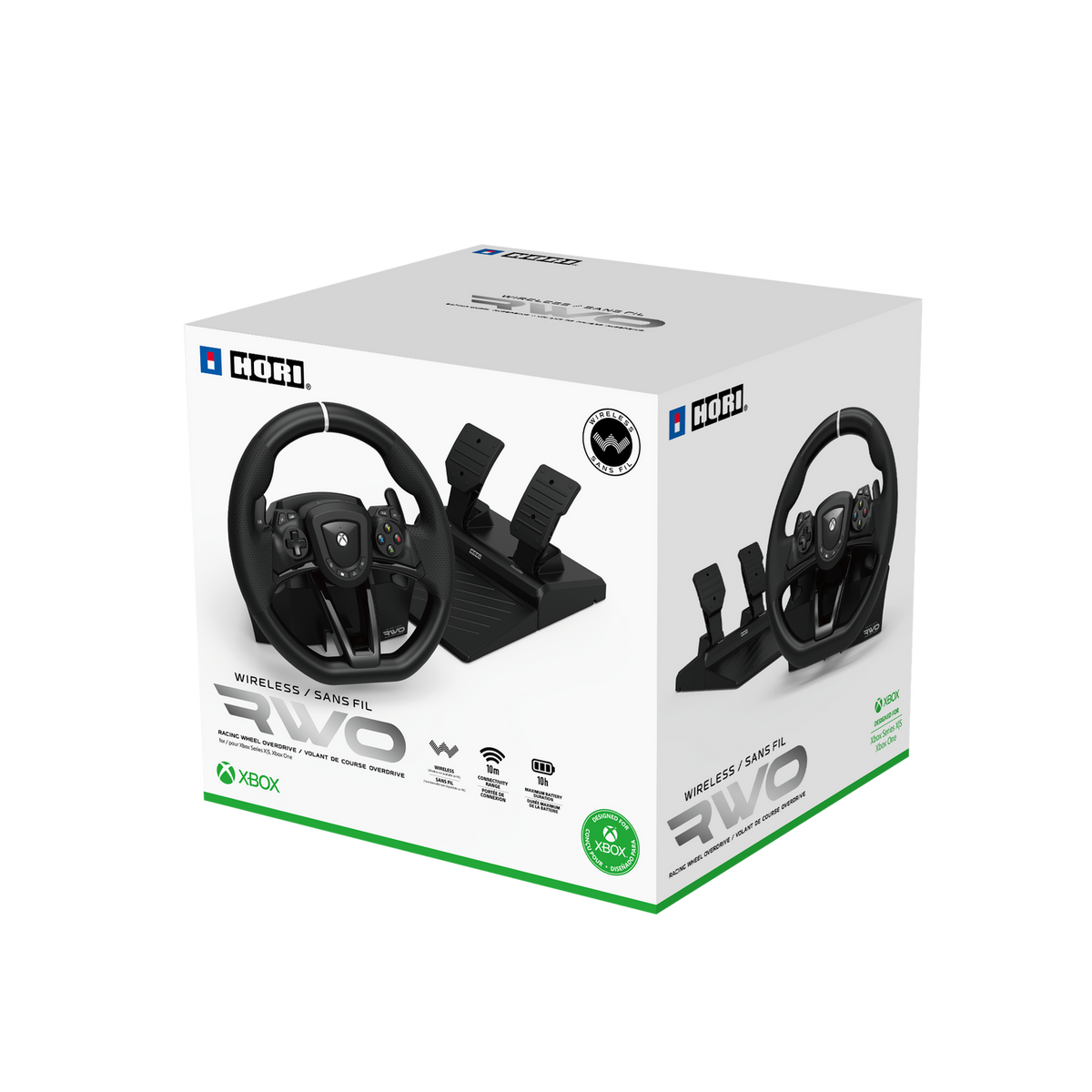 HORI Wireless Racing Wheel Overdrive for Xbox Series X|S and Xbox One