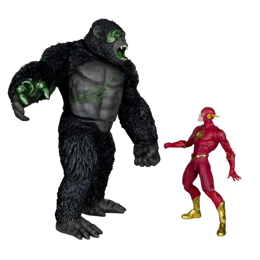 McFarlane Toys DC Multiverse The Flash vs Titano Megafig 2-Pack