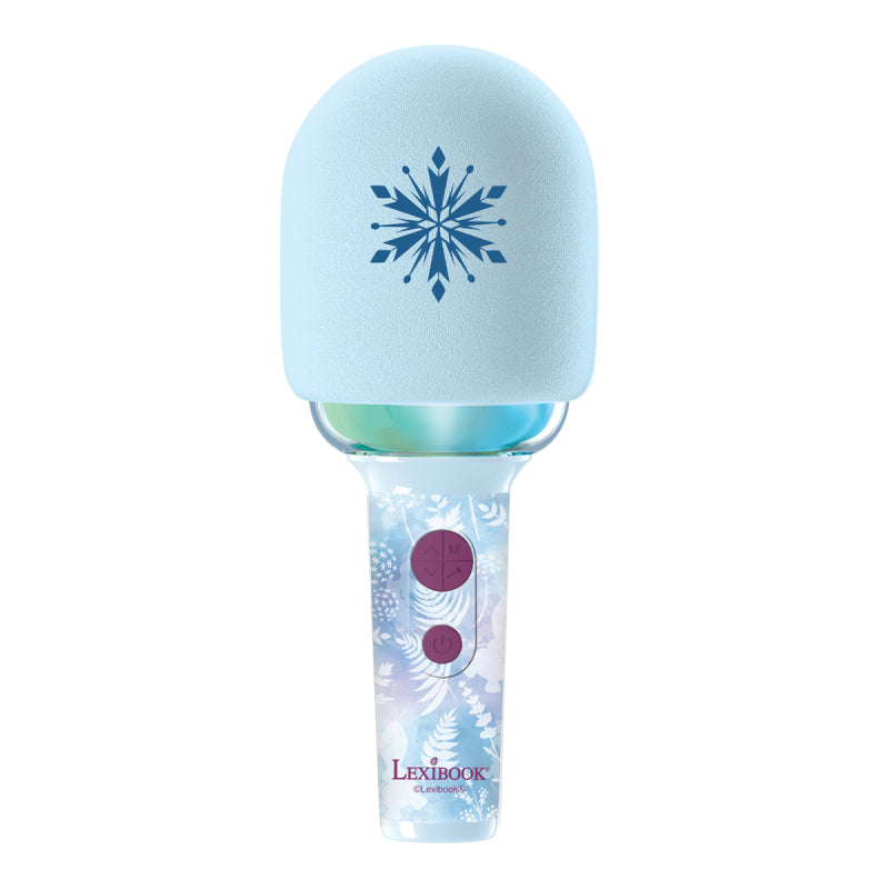 Lexibook Disney Frozen Wireless Bluetooth Karaoke Microphone with Lights