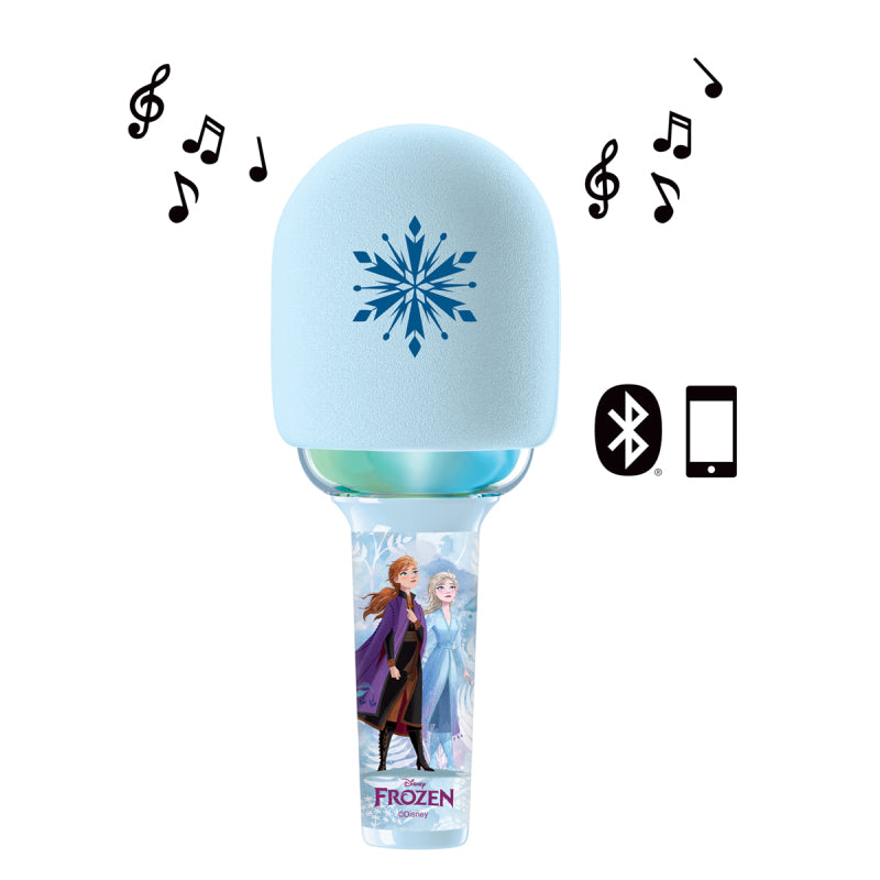 Lexibook Disney Frozen Wireless Bluetooth Karaoke Microphone with Lights